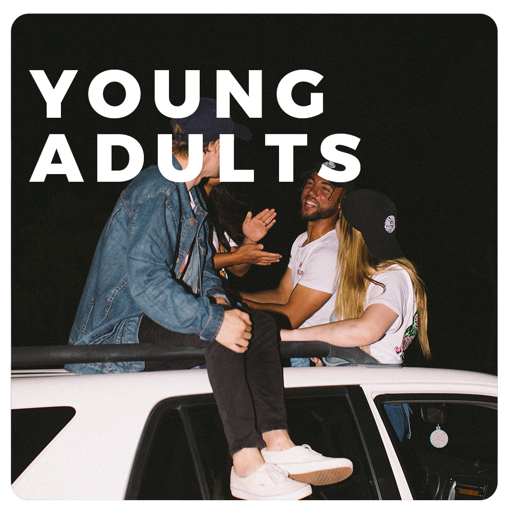 young adults connect